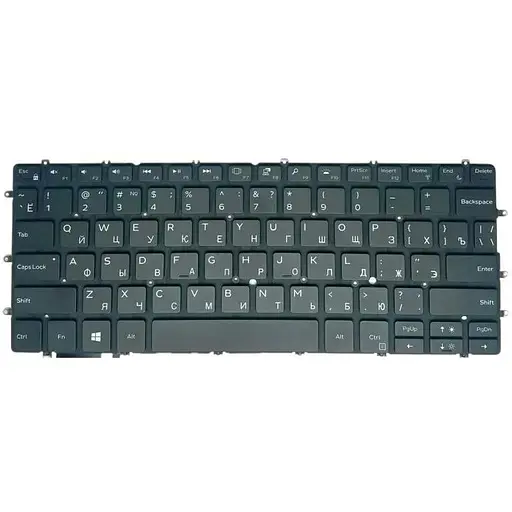 Клавіатура для ноутбука Dell XPS 13 9333/L321x/322x Black Ru з підсвічуванням (A52070)