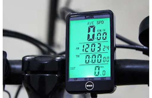 Беспроводной велокомпьютер SunDing SD-576C waterproof  + 27 функций + подсветка 2.5 дюйм - фото 3