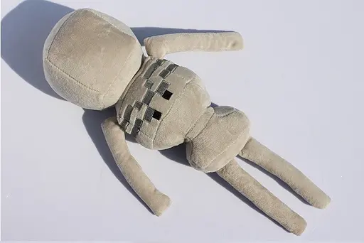 М'яка іграшка Minecraft Skeleton small Майнкрафт Скелет маленький 24 см 41.54 - фото 4