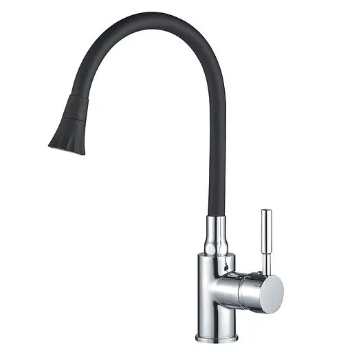 Змішувач для кухні Globus Lux Lazer GLLR-0203SA-B01 000025205 Чорний матовий - фото 4