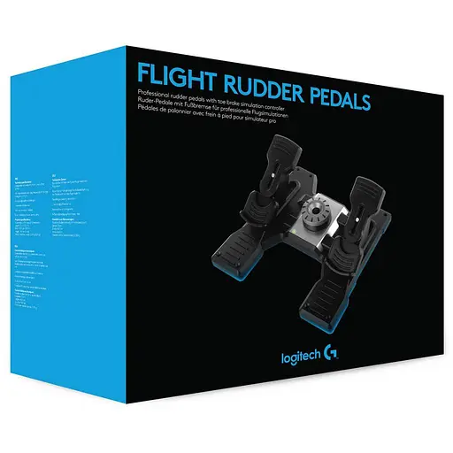 Педали Logitech G Saitek Pro Flight Rudder Pedals PC (945-000005) - фото 5