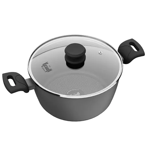 Кастрюля Krauff Hamburg со стеклянной крышкой 2.2 л (25-45-253)