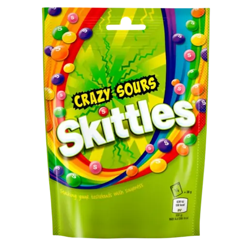 Драже Skittles Crazy Sours 136 г - фото 1