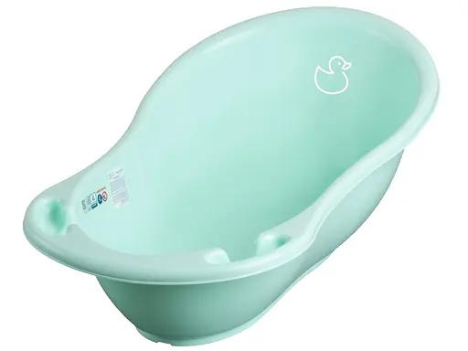 Ванна детская Tega Baby Duck 86 см light green - фото 1