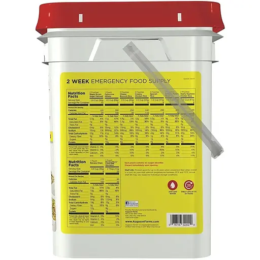 Аварийный рацион питания на 2 недели Augason Farms с большим сроком годности 25 лет 140 порций - фото 2