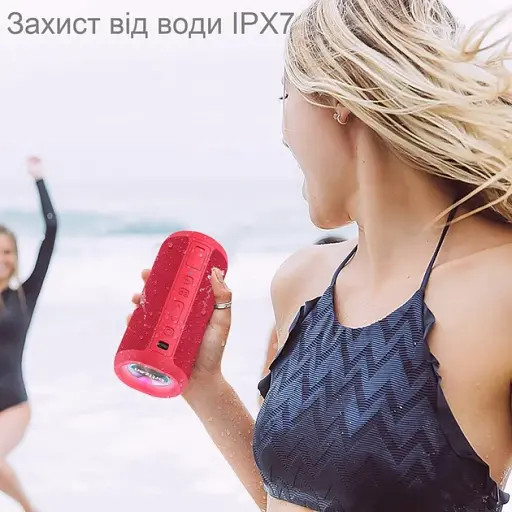 Портативна колонка Ortizan X10 Red (DT) - фото 5