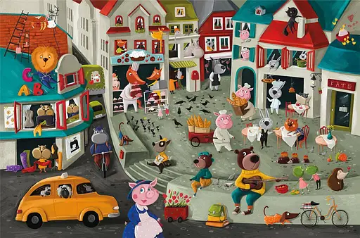 Книга Мій перший віммельбух. Професії. Автор - Олена Бугренкова (ARTBOOKS) - фото 4