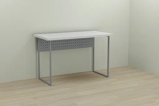 Комп'ютерний стіл Ferrum-decor Майк 75x100x70 сірий ДСП Білий 32мм (FRD-101802)