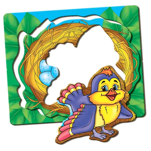 Дитяча настільна гра Хто де живе? 81145, 12 тварин - фото 6