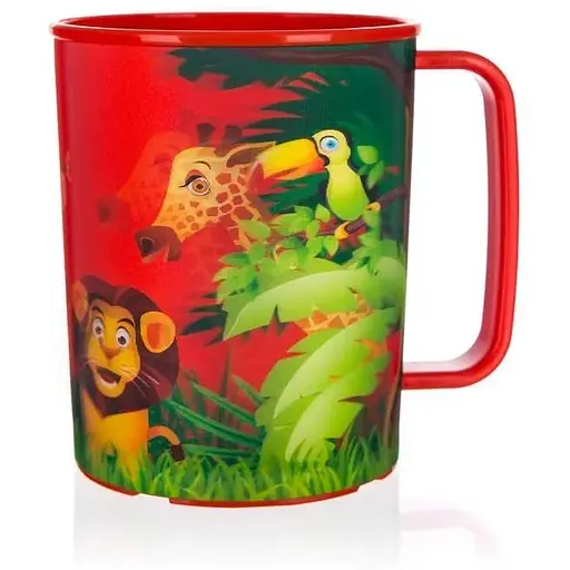 Кружка пластиковая Banquet Zoo 13 см