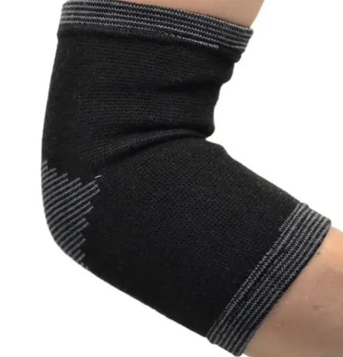 Налокотники Power System PS-6001 Elbow Support Black/Grey (пара) M (PS-6001_M_Black) - фото 2