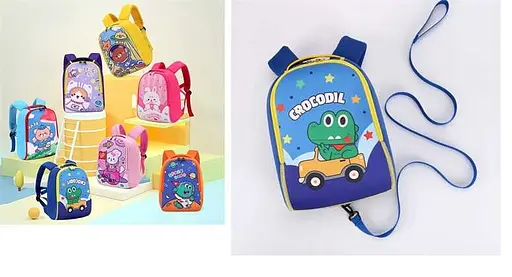 Рюкзак дитячий із картинкою, на одне відділення, 26 см, C60615 (В асортименті) - фото 7