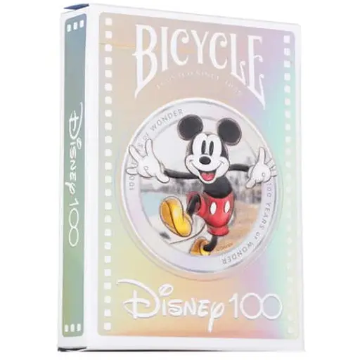 Карти гральні United States Playing Card Company Bicycle Disney 100 Year Anniversary Standard Index (limited edition) (ВР_КГБД100) - фото 1