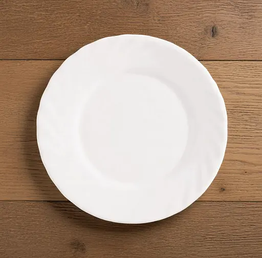 Тарелка пирожковая Luminarc Trianon стеклокерамика круглая белая 15.5 см (X0441) - фото 3