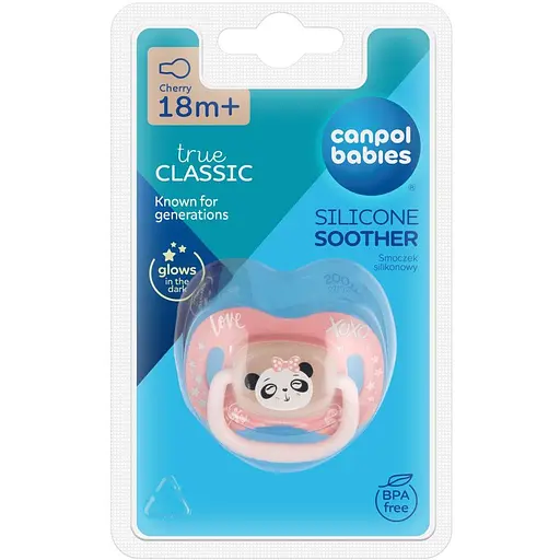 Пустышка силиконовая круглая Canpol babies Exotic Animals 18+ месяцев в ассортименте (34/935_ru) - фото 7