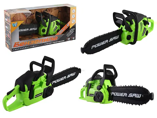 Бензопила игрушечная "WToys", звуковые эффекты, цепь движется 36220 - фото 2