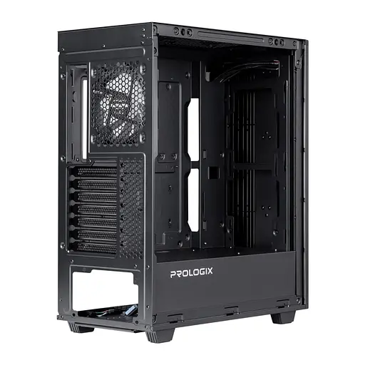 Корпус ProLogix E122 Tempered GlassMesh Black (E122 Black) - фото 6