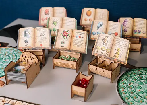 Органайзер Tower Rex Пройдисвіти Кведлінбурга + доповнення Quidlenburg Chrlatan's Chest + Expansions (2198) - фото 9