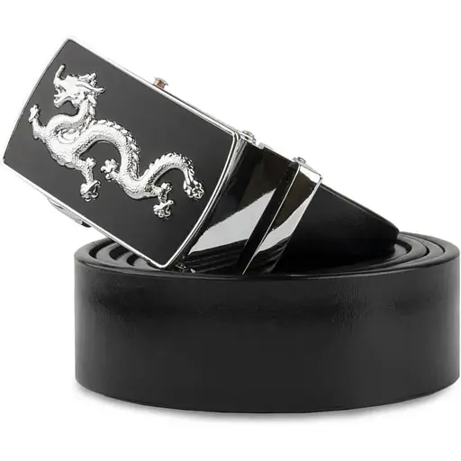 Ремінь шкіряний Vintage чоловічий 115х3,4 см acs0014796 - фото 1