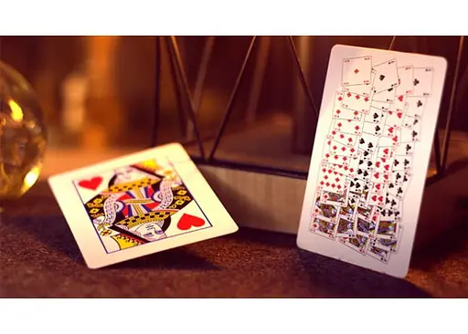 Карты игральные United States Playing Card Company Bicycle 4 index (+4 routines) (red blue) (ВР_КГБ4) - фото 2