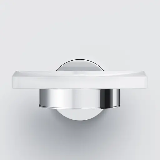 Мильниця Am.Pm X-Joy скляна настінна хром A85A34200, Хром - фото 4