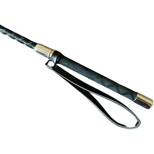 Хлист стек для рольових ігор, батіг зі стрижнем, БДСМ порка, Садо-мазо атрибутика, 60см - фото 2