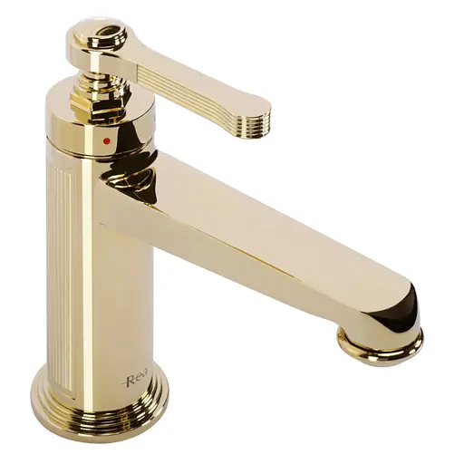 Змішувач для умивальника Rea Monaco gold низький REA-B2501 Золотий - фото 1
