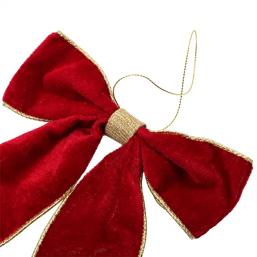 Украшение декоративное Yes! Fun Бант 19x16 см бордо (975077) - фото 3