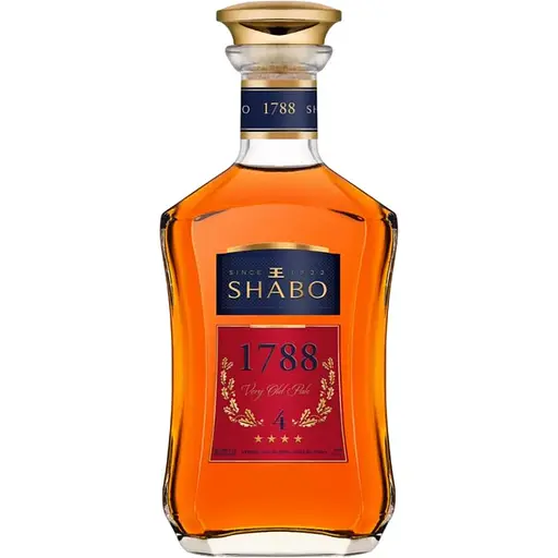 Бренди Украины Shabo 1788 4 звезды, 40%, 0,5 л (352657) - фото 1