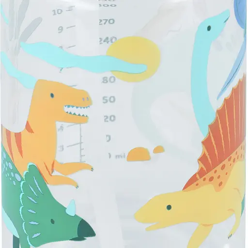 Поильник-непроливайка Miniland Jurassic Dinosaur Bottle с трубочкой 450 мл (89620) - фото 4