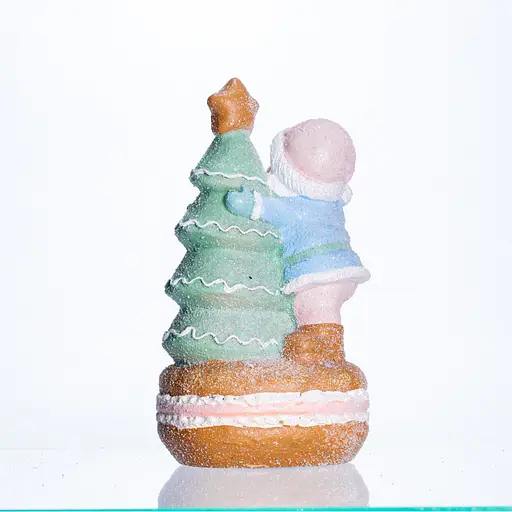 Новорічна декоративна фігурка Yiwu CR-6-9 з підсвічуванням 11.5 × 9 × 20 см  - фото 5