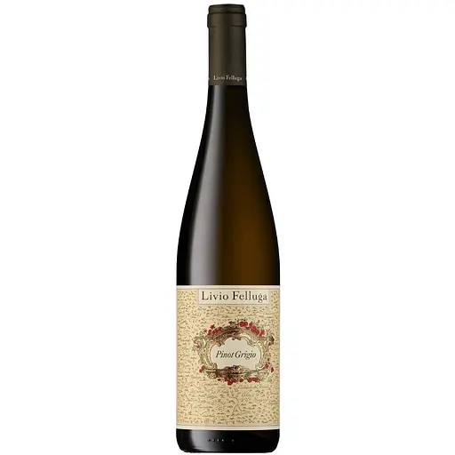 Вино Livio Felluga Pinot Grigio COF 2024 белое сухое 0.75 л