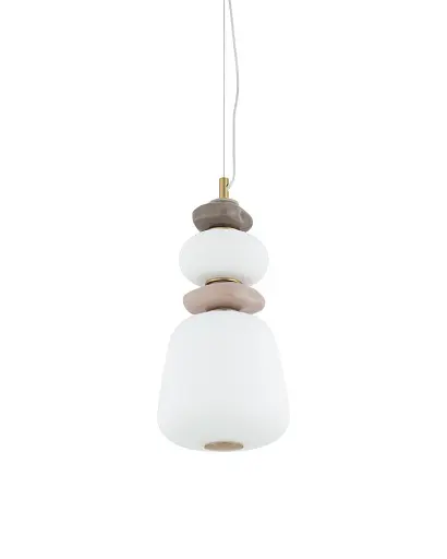 Підвісний світильник, люстра Nowodvorski 11702 Ceramic Vertical LED 1x12W 3000K 950Lm IP20 білий - фото 3