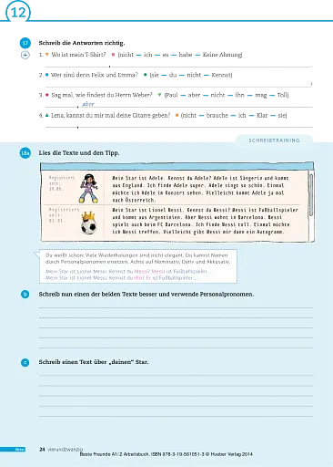 Beste Freunde. Arbeitsbuch mit Audios online A1.2 - фото 6