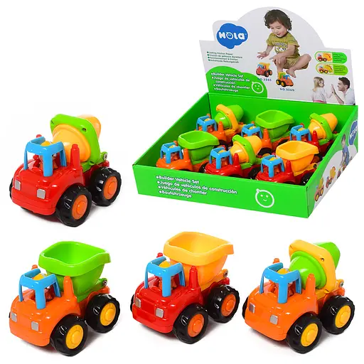 Машина стройтехника 326 CD HOLA инерция (6966655110034) Микс - фото 6