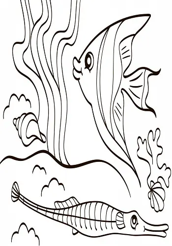 Дитяча водна розмальовка: Море 734010, 8 сторінок - фото 8