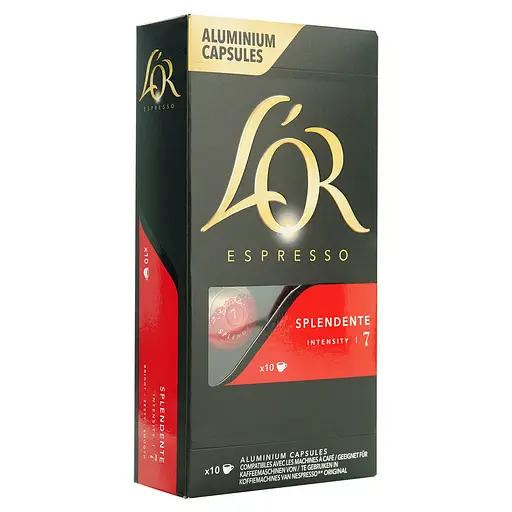 Кофе в капсулах L'OR Espresso Splendente 10 шт. 52 г (809875)