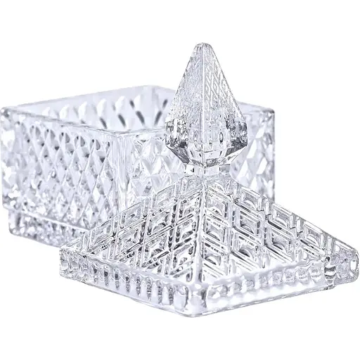 Конфета Yiwu с крышкой из хрустального стекла в восточном стиле HP-YH-27 - фото 2