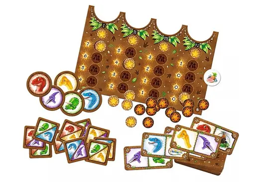 Настольная игра Trefl ДиноБанда (Dinogang) (02080) - фото 4