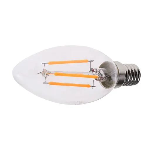 Лампа Brille світлодіодна LED 6W E14 COG WW C35, 220 В - фото 4