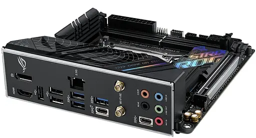 Материнская плата ASUS ROG STRIX B760-I GAMING WIFI (ROG STRIX B760-I GAMING WIFI) (Socket 1700, Intel B760, Mini-ITX) - фото 4