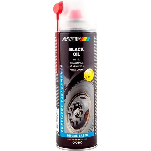 Черная смазка Motip Black oil 500 мл