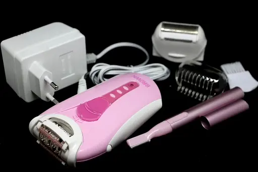 Жіночий епілятор Gemei Brown BR-3029 4 в 1 - фото 3