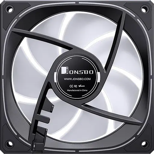Вентилятор JonsboRefurbished-505BR Reverse ARGB Black (FR-505BR Reverse ARGB Black) - фото 4