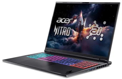 Ноутбук Acer 18 Nitro 18 AN18-61 WQXGA IPS/AMD R7-350/32GB/2TB/RTX 5070 8GB/Linux/Black (NH.QYBEU.003) - фото 2