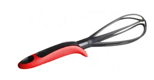 Набір кухонного приладдя Kitchen Tools PRO на підставці 7 предметів червоний - фото 5