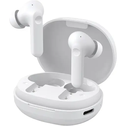 Навушники TWS Haylou MoriPods ANC Earbuds White UA - фото 2