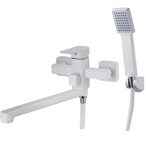 Змішувач для ванни Zegor LEB7-B123YW одноважільний білий 30412 - фото 2