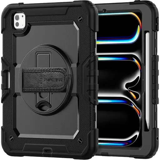 Чохол ArmorStandart Panzer для Apple iPad Pro 11" (2024) Black (ARM82527) [135041]