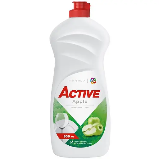 Гель для миття посуду Active яблуко 500 мл